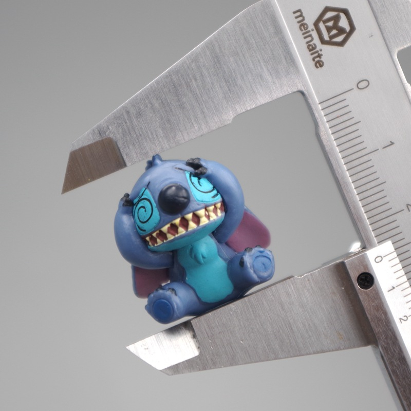 Bộ 5 Mô Hình Nhân Vật Hoạt Hình lilo & stitch 2.5-3cm
