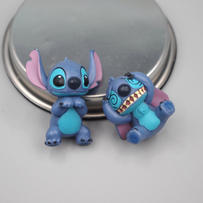 Bộ 5 Mô Hình Nhân Vật Hoạt Hình lilo & stitch 2.5-3cm