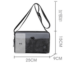 Túi Đeo Chéo Thể Thao Bằng Vải oxford Chống Nước Chống Mòn Thời Trang Cho Nam