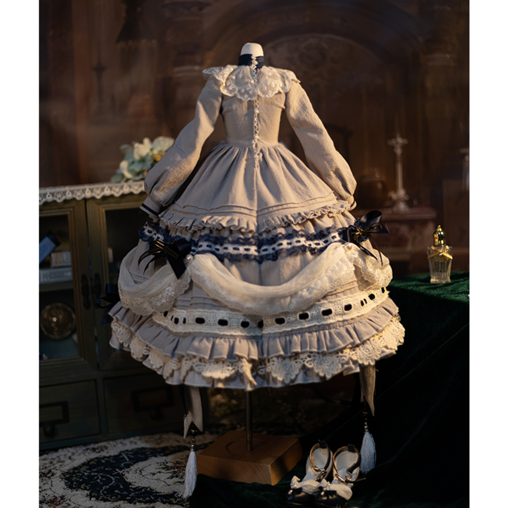 Bộ Trang Phục Búp Bê bjd 1 / 3 Gồm Áo + Chân Váy + Mũ Sapphira