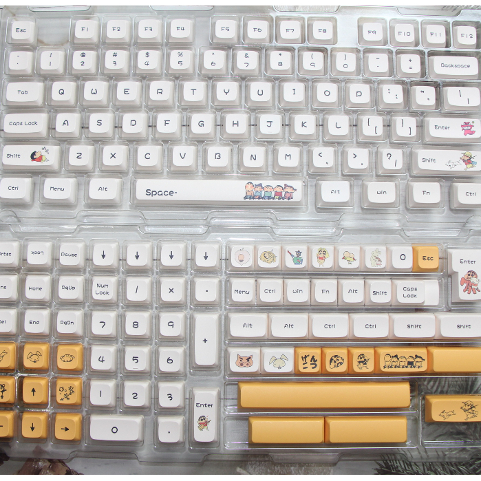 Bàn Phím Cơ 147 Phím Hình Cậu Bé Bút Chì Shin-Chan