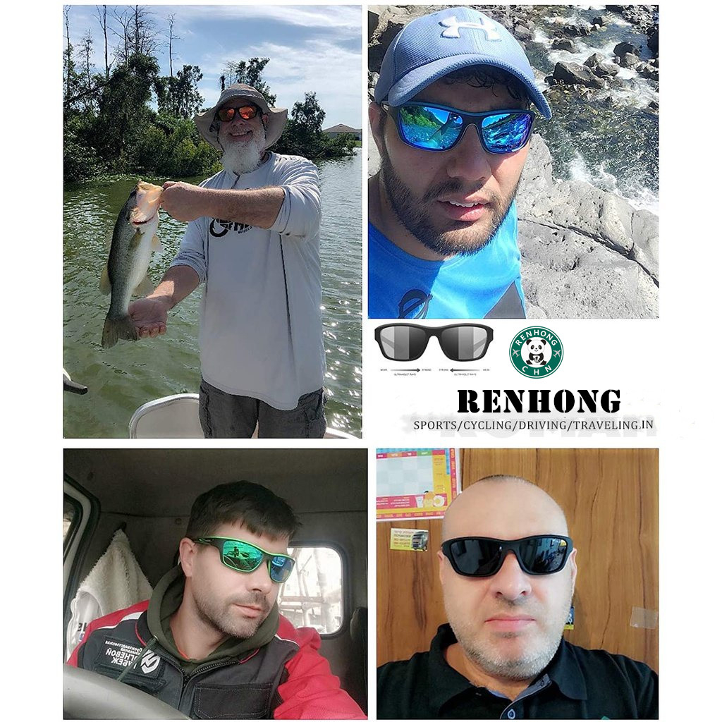 Kính Mát Nam Phân Cực Chống Tia UV400 Phong Cách Mới