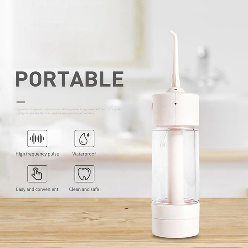 Máy Tưới Răng Miệng Máy Tăm Nước Nha Khoa Làm Trắng Răng Không Gây Tiếng Ồn Không Dùng Điện Máy Phun Nước Nha Khoa Di Động 110ML Máy Làm Sạch Răng Nhỏ