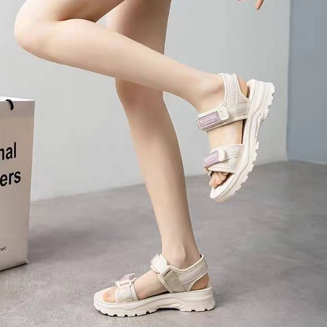 DAILOU dép sandal nữ giày sandal nữ dép đế cao đi biển Thoải Mái Xinh Xắn 2023NEW 30Z23072624