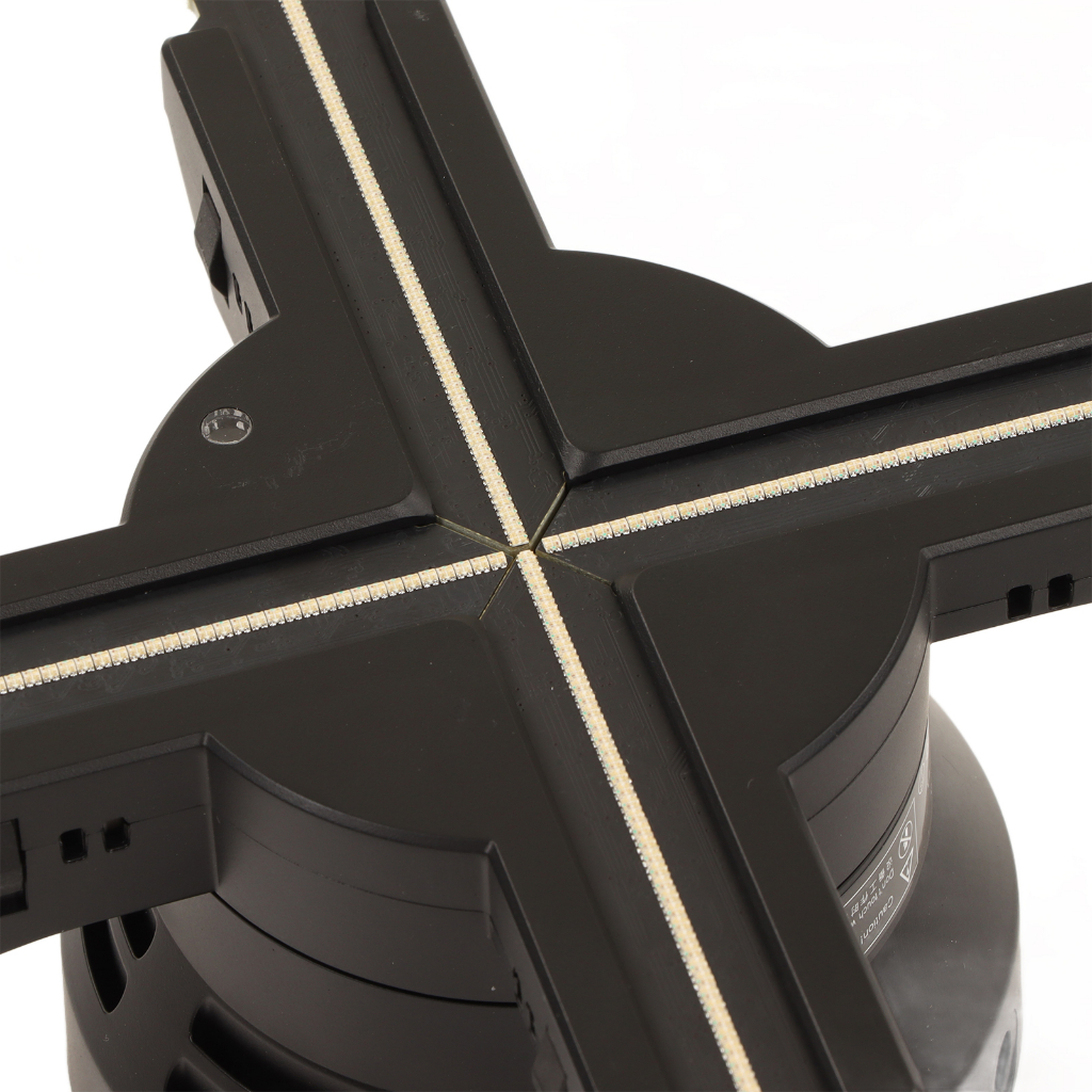 ▲Quạt hình ba chiều 3D Máy chiếu WiFi 30 7x30 7in LED độ phân giải 2000x928 cho màn quảng cáo 100‑240V