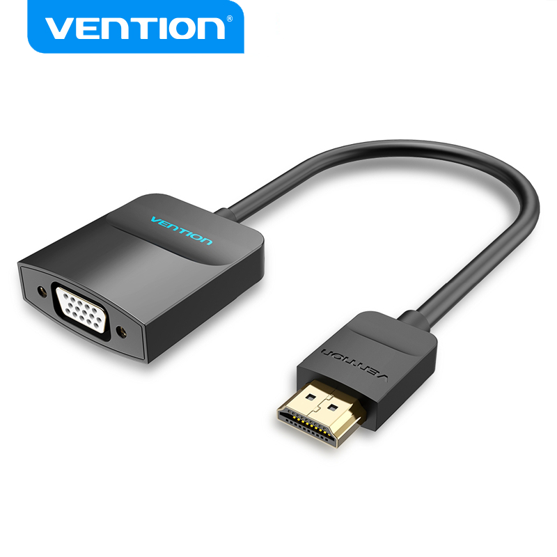 Cáp VENTION chuyển đổi cổng HDMI sang VGA 1080P cho máy chiếu laptop PC