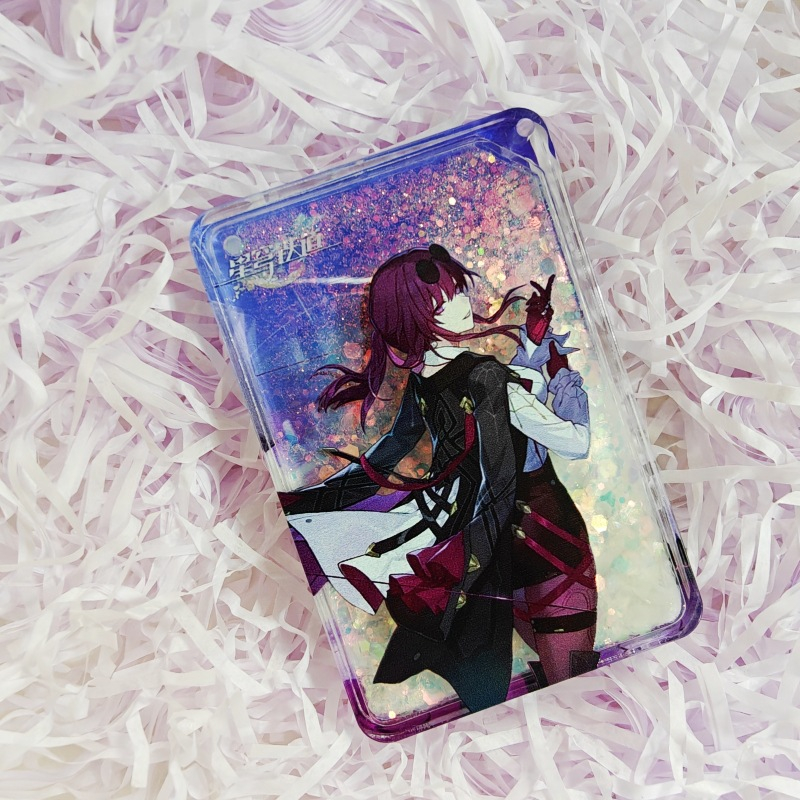 Honkai Star Rail QuickSand Orname 9*6cm Kafka Yanqing Bronya Anime Máy Tính Để Bàn Treo Món Quà Trang Trí 9RNL