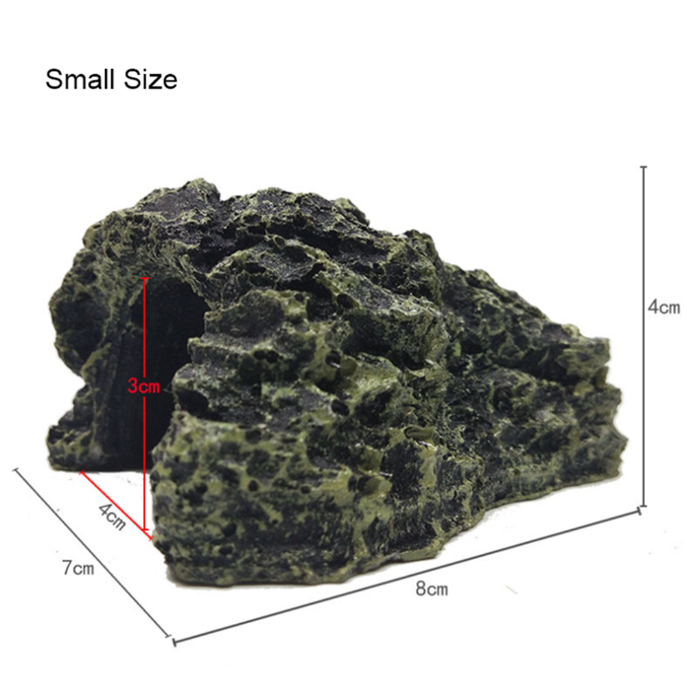 Bệ Đứng Bằng Nhựa Resin Trang Trí Bể Nuôi Rùa