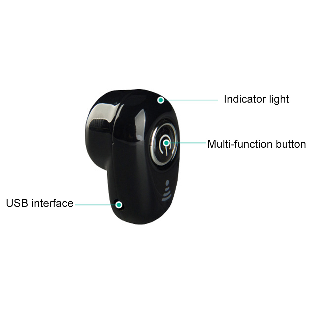 Tai Nghe bluetooth 4.1 Nhét Tai Không Dây mini Kiểu Dáng Thể Thao Rm-s650