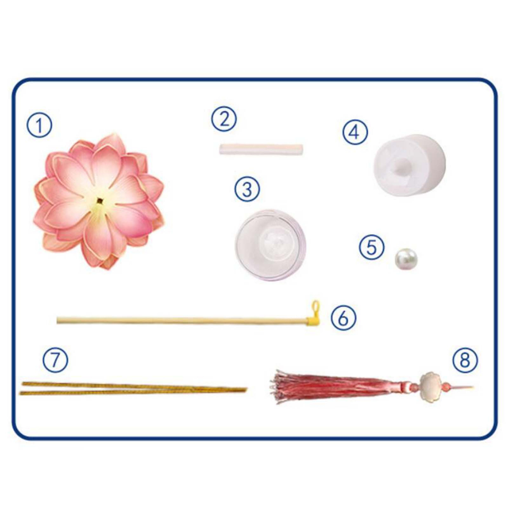 Lồng Đèn Hình Hoa Sen handmade Phong Cách Trung Hoa Độc Đáo Trang Trí Nhà Cửa / Lễ Hội,Lồng Đèn Trung Thu