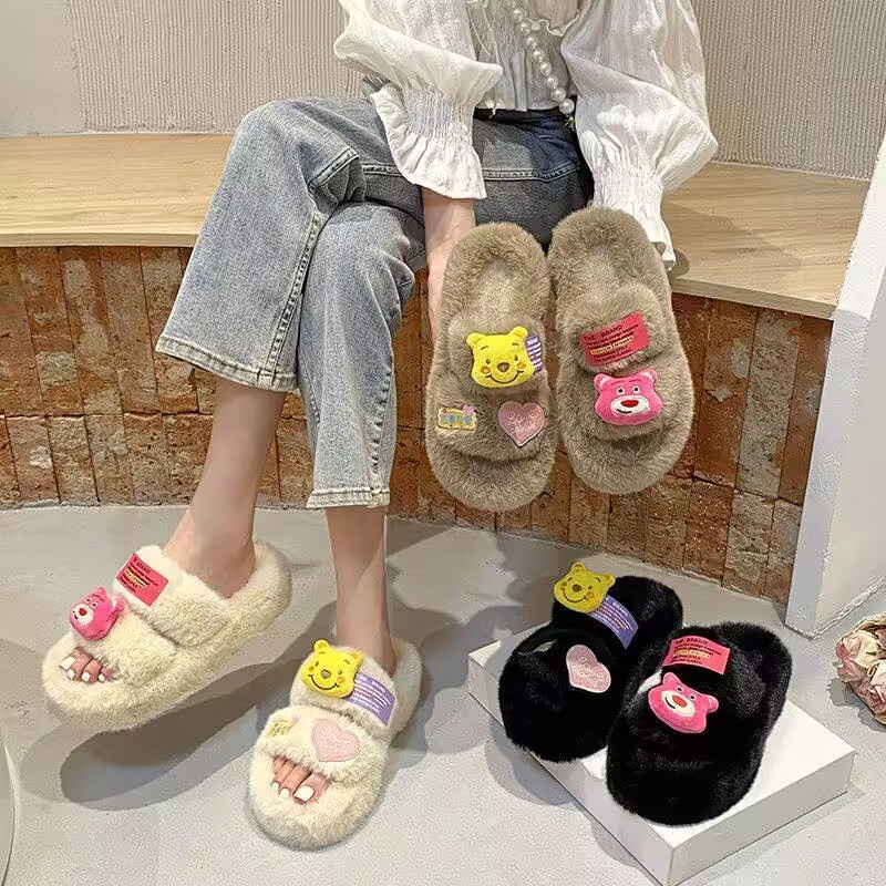 Dép Lông Dễ Thương Xinh Xắn Thời Trang 2023 Dành Cho Nữ