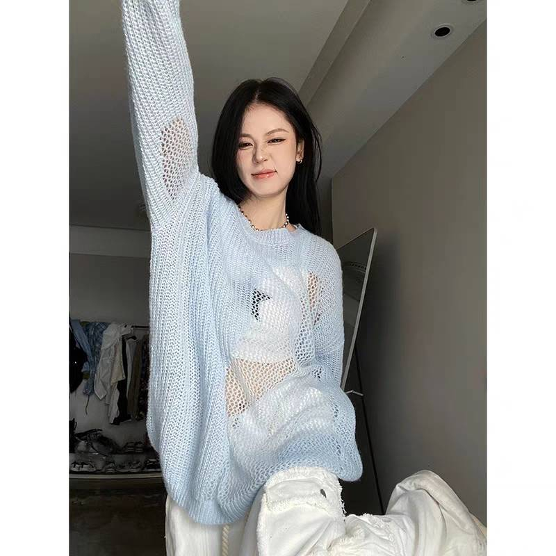 KIKONEY SHOP Áo Len croptop áo tingoan áo nữ kiểu 2023 New Style A29J2FH 34Z230821