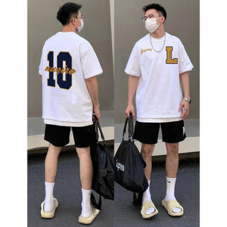 Áo thun PEARDODO 100% cotton dáng rộng thời trang unisex