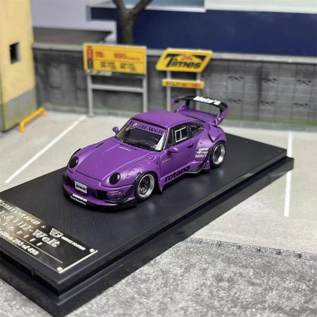Mô Hình Xe Hơi porsche 911 rwb993 Bằng Hợp Kim Tỉ Lệ 1: 64
