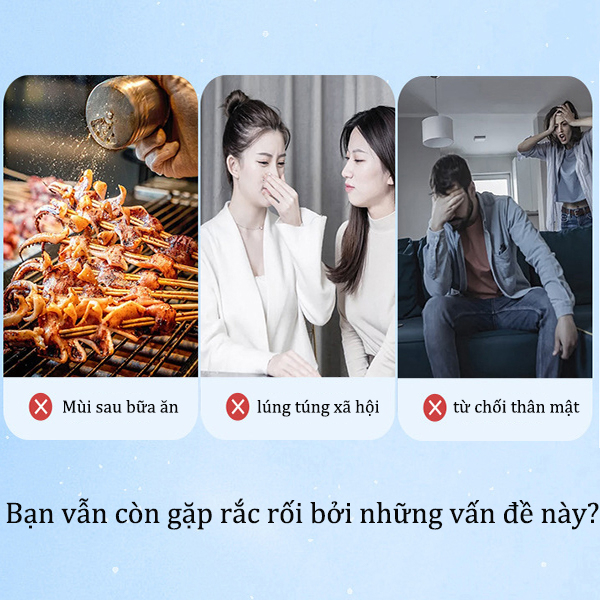 Bột trắng răng sáng chói men vi sinh HIH khử ố vàng, sạch vết ố trên răng, Cam kết trắng bật tông, dứt điểm hôi miệng, giảm viêm nha chu 2 tuần với bột đánh răng