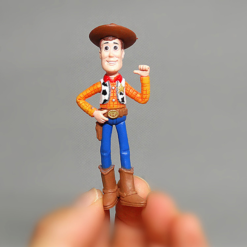 DISNEY Set 7 Mô Hình Nhân Vật Phim Hoạt Hình toy story 4-7cm