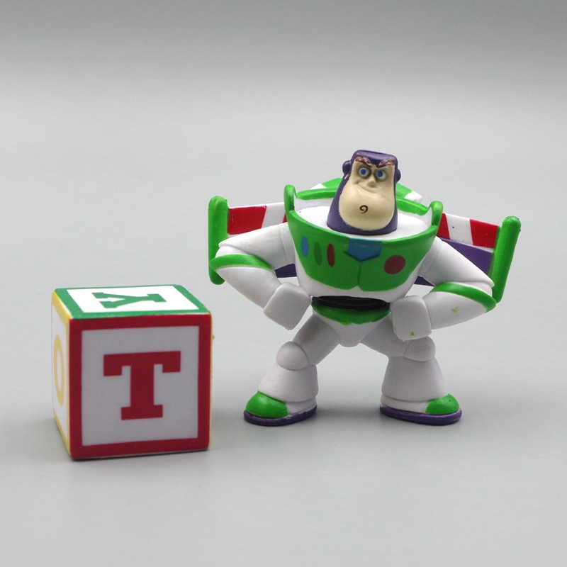 DISNEY Set 8 Mô Hình Đồ Chơi Nhân Vật Phim Hoạt Hình toy story 2-7cm