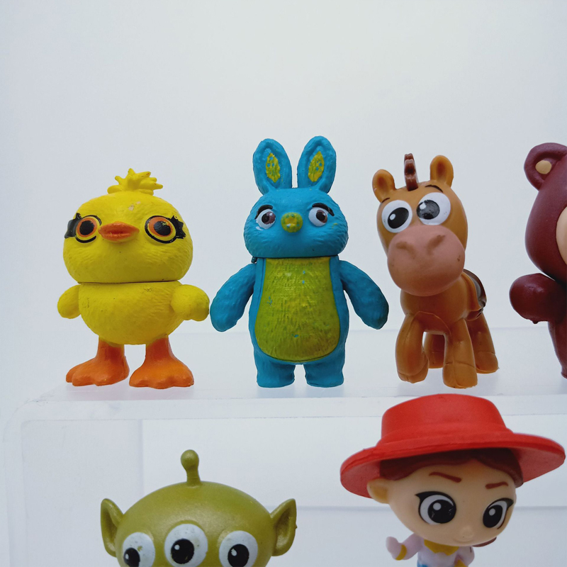 DISNEY Set 17 Mô Hình Nhân Vật Phim Hoạt Hình toy story Bằng pvc