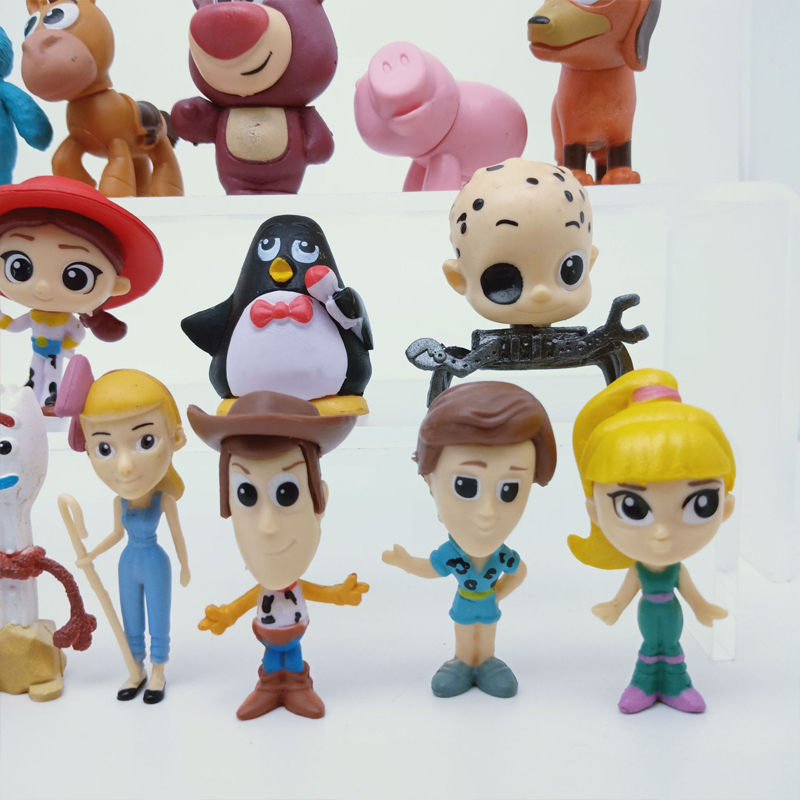 DISNEY Set 17 Mô Hình Nhân Vật Phim Hoạt Hình toy story Bằng pvc