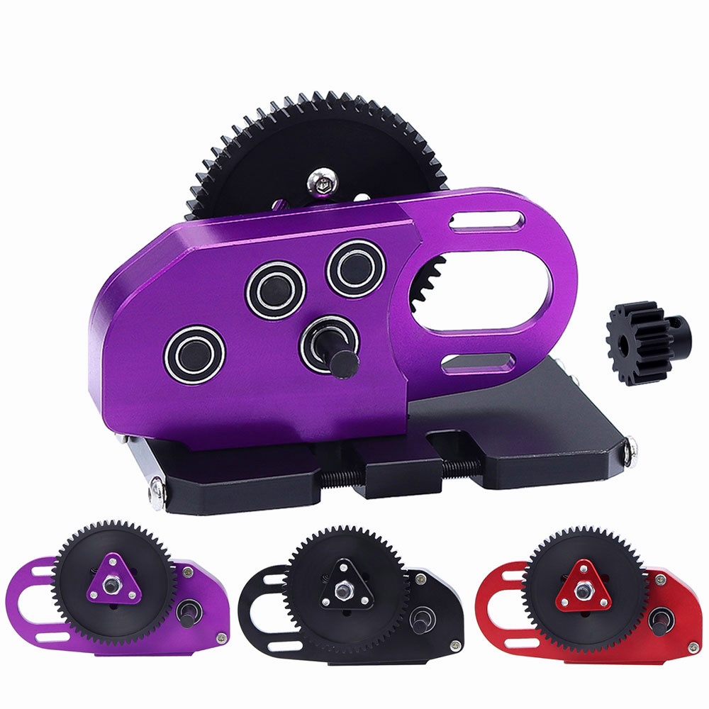 Hộp Truyền Động Bánh Răng 2 Chỗ Cho lcg 1 / 10 rc crawler axial scx10 iii 90046 capra trx4