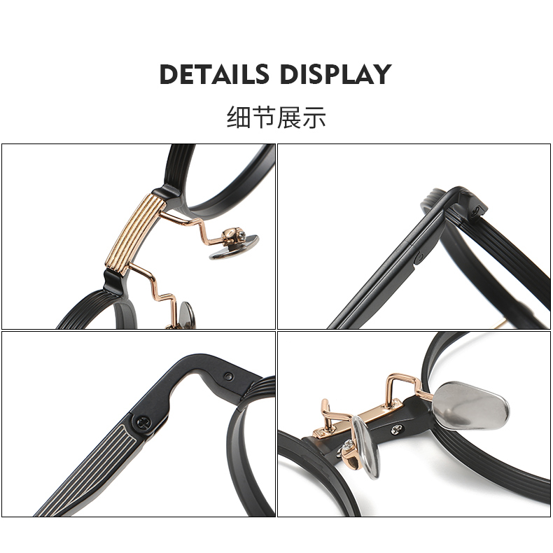 Mắt Kính Gọng Dày Titan Nguyên Chất Hình Quả Lê Thời Trang Cho Nam Và Nữ di-ta dtx150