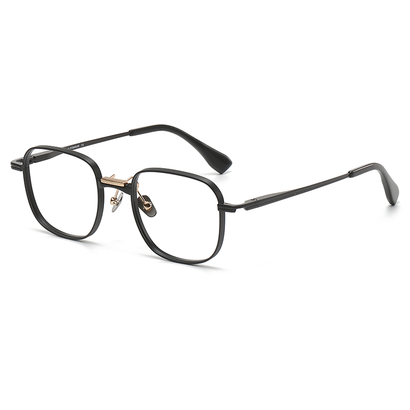 Mắt Kính Gọng Vuông Bằng Titan Nguyên Chất Phong Cách Mỹ Thời Trang di-ta Dx151