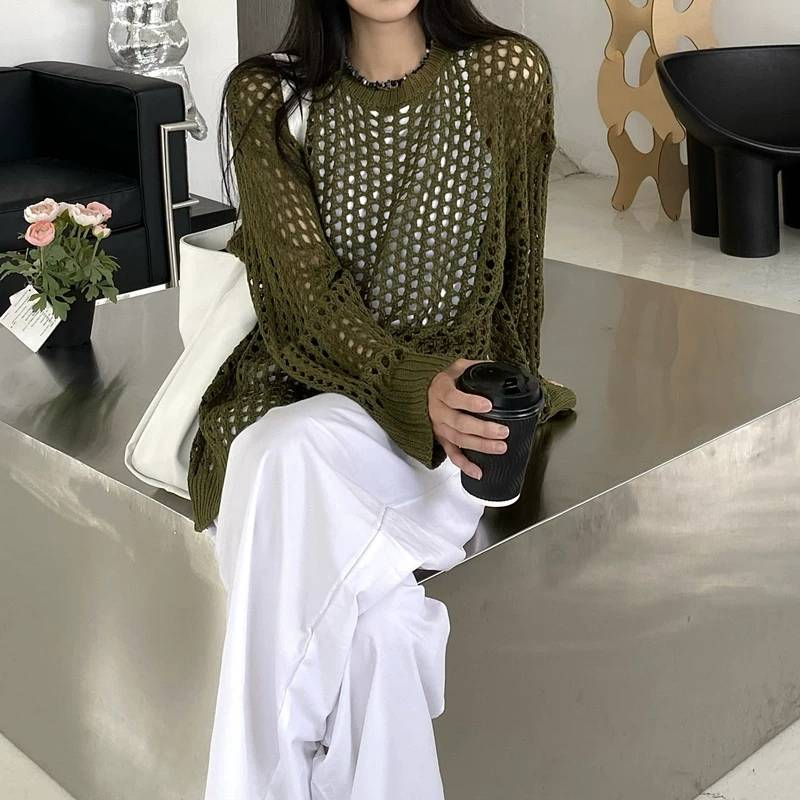 KIKONEY SHOP Áo Len croptop áo tingoan áo nữ kiểu 2023 New Style A29J2FI 34Z230821