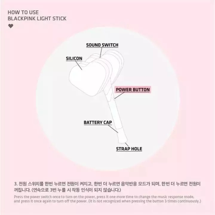 Búa Đèn Phát Sáng blackpink