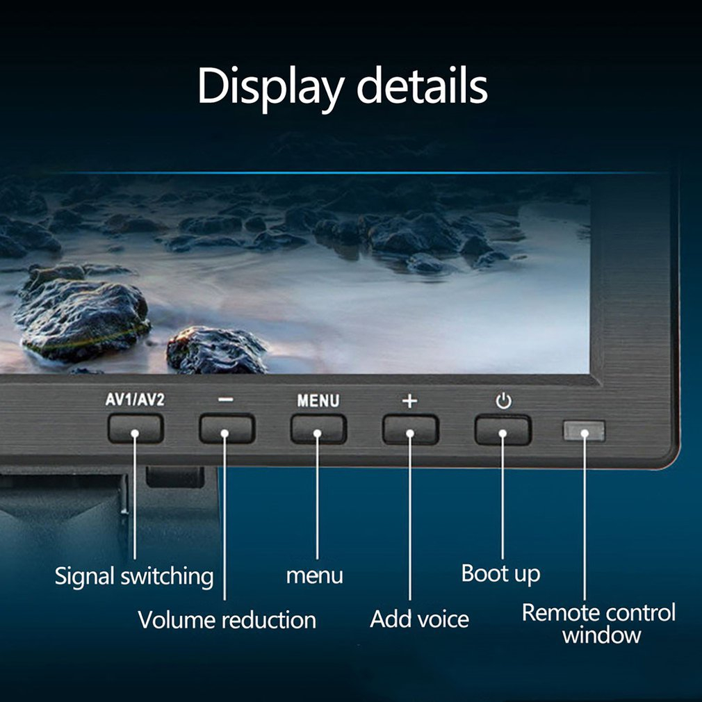 Màn Hình lcd mini 10.1 "2 Kênh Cho tv / Máy Tính