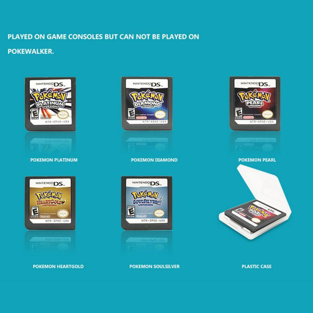 Nintendo Thẻ Chơi game pokemon ds 3ds ndsi nds lite ds Màu Vàng / Bạc Phiên Bản us