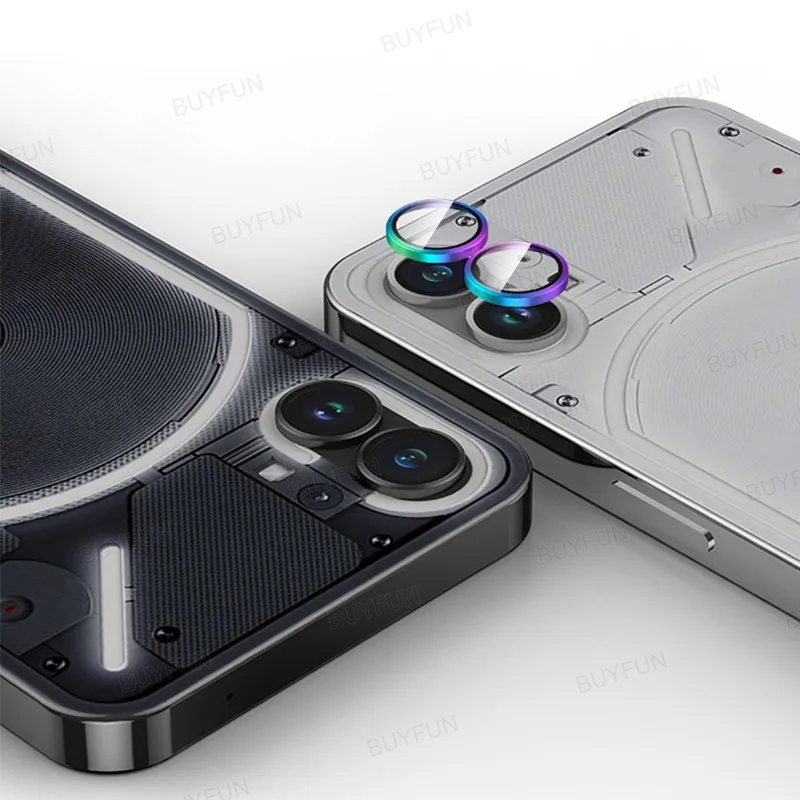 Metal Camera Ring Protector For Nothing Phone  6.7inch 5G A065 nothing2 nothingTwo Lens Cover Camera Lens Glass cap