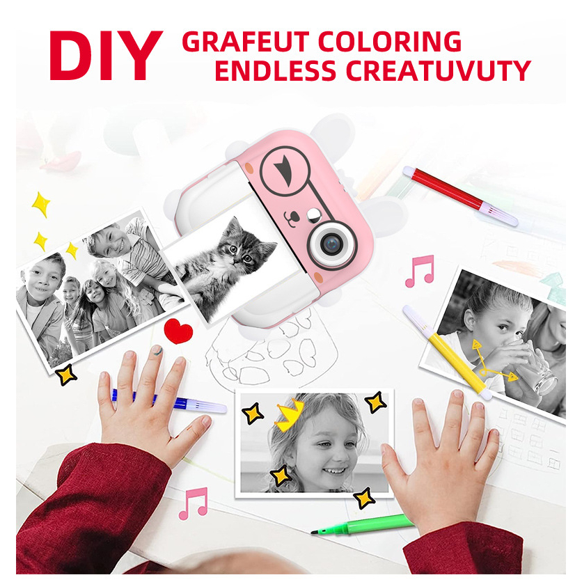 Q5 Máy In mini bluetooth Không Dây Không Dây 57mm Cho Nhà Và Trường Học android ios