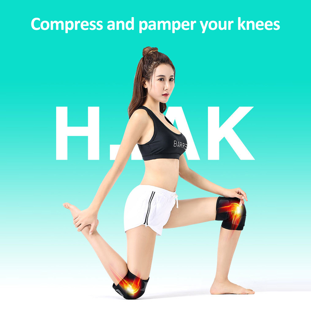 Đai gối tự sưởi ấm giảm đau khớp gối bằng 8 hạt từ tính