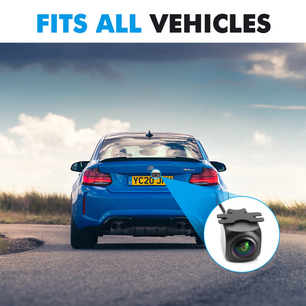 Camera trước Smartour AHD 1080P CCD có ống kính mắt cá Tầm nhìn ban đêm Camera dự phòng đa năng cho máy nghe nhạc màn hình ô tô