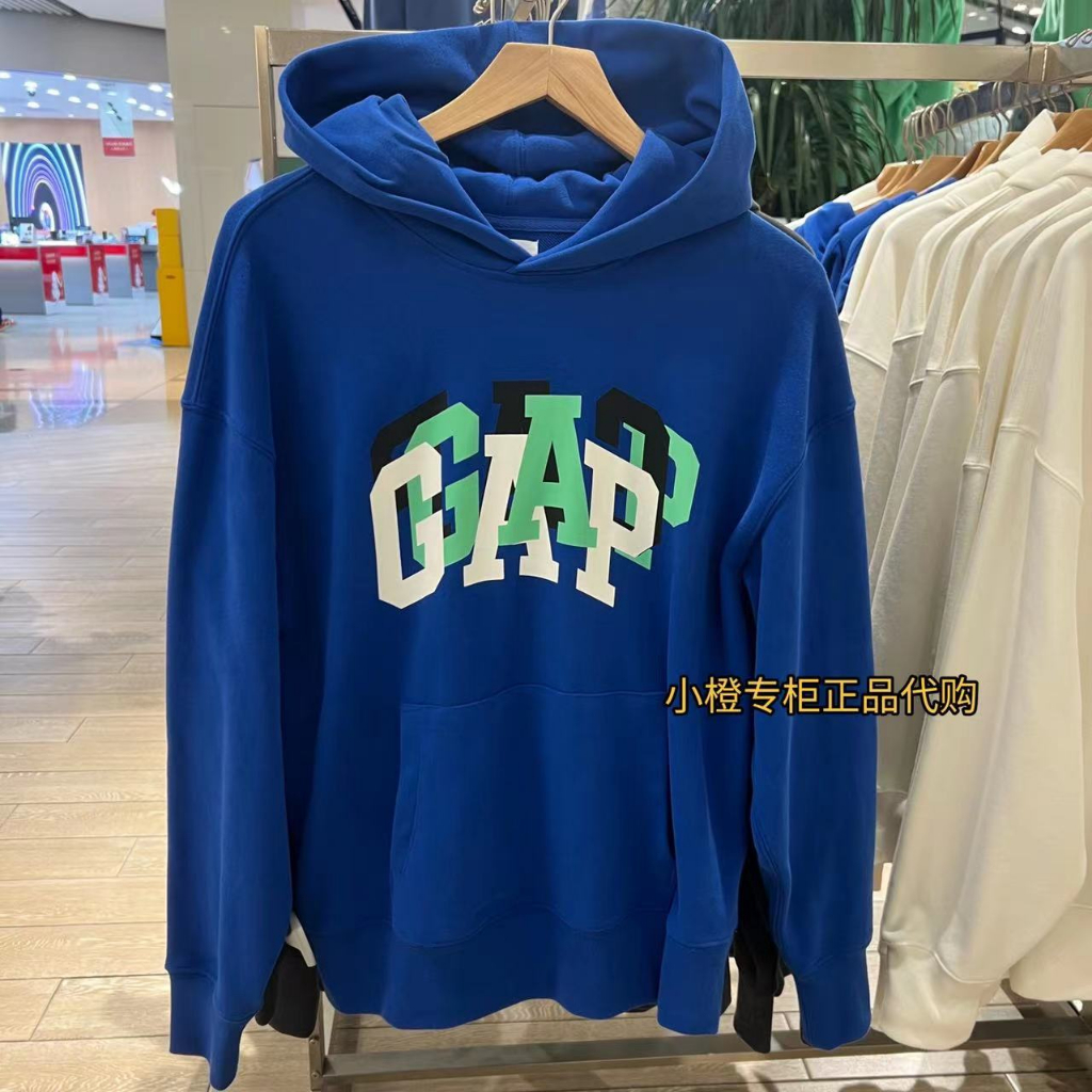 Gap Áo Len Nam Áo Len Nam logo Rộng Rãi Mới 601659