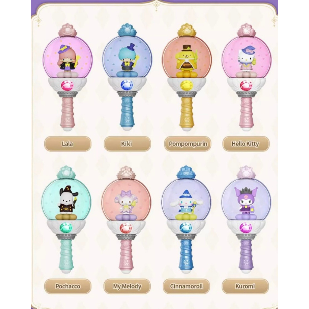 Sanrio Mô Hình Búp Bê Thần Tiên popmart Dễ Thương Dùng Làm Quà Tặng Bạn Bè