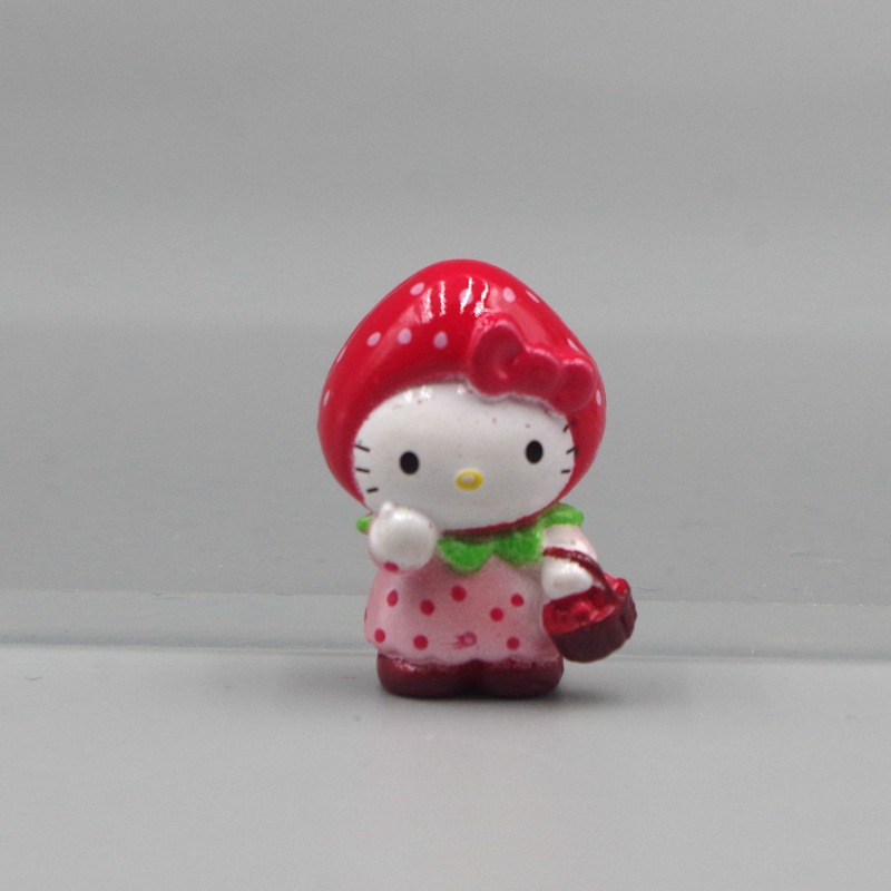 1 Mô Hình Nhân Vật sanrio hello kitty kuromi my Melody mini Bằng pvc 2-3cm