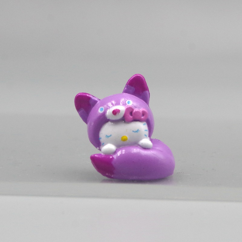 1 Mô Hình Nhân Vật sanrio hello kitty kuromi my Melody mini Bằng pvc 2-3cm