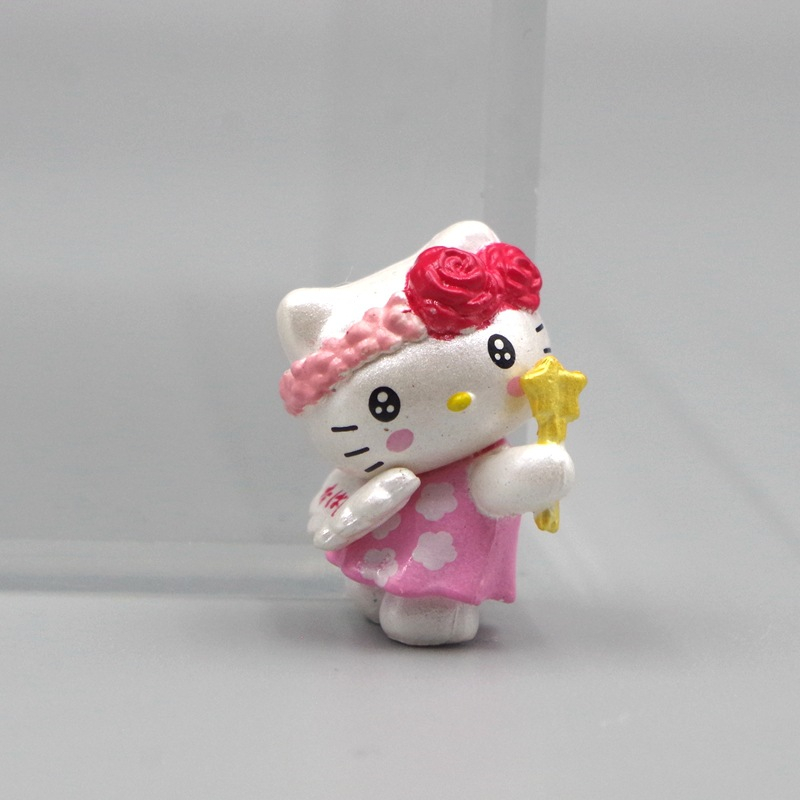 1 Mô Hình Nhân Vật sanrio hello kitty kuromi my Melody mini Bằng pvc 2-3cm