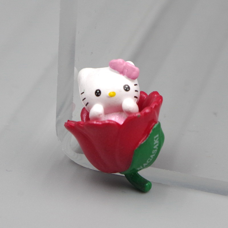 1 Mô Hình Nhân Vật sanrio hello kitty kuromi my Melody mini Bằng pvc 2-3cm