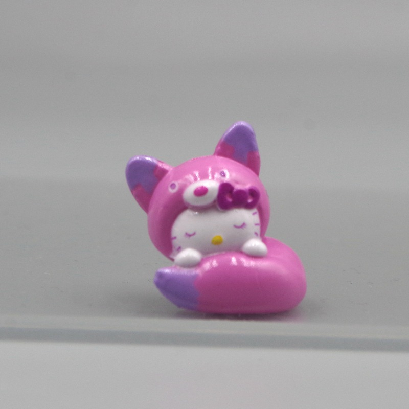 1 Mô Hình Nhân Vật sanrio hello kitty kuromi my Melody mini Bằng pvc 2-3cm