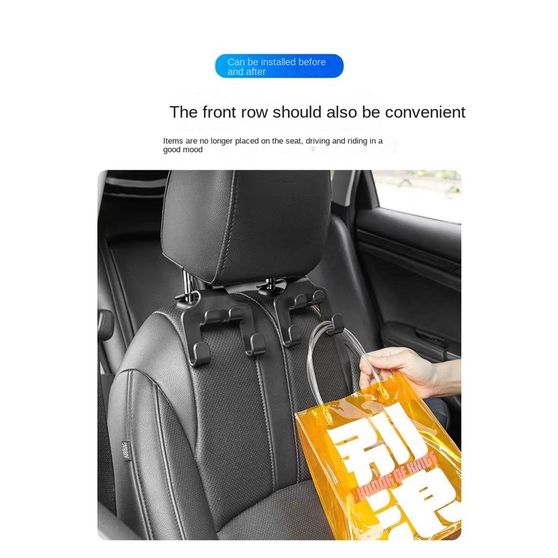 Móc treo xe ô tô Móc sau ghế ô tô cho túi xách Áo khoác