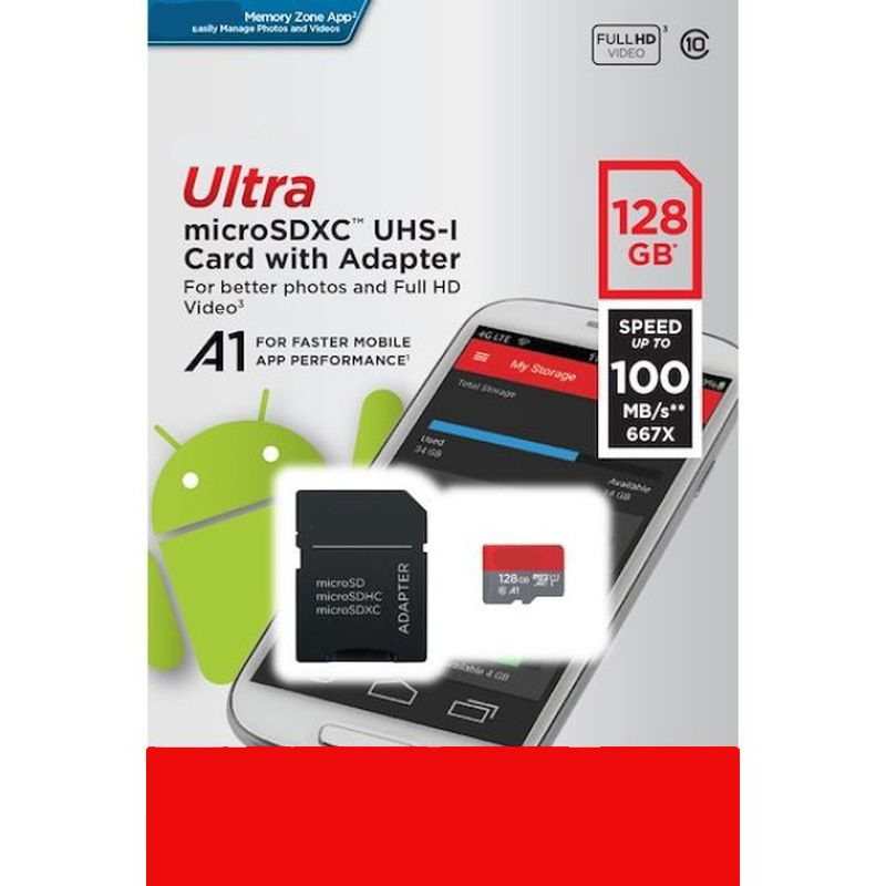 Thẻ Nhớ Ultra SD A1 16GB / 32GB / 64GB / 128GB / 256GB camera micro sd CARD điện thoại sdxc/hc tốc độ cao