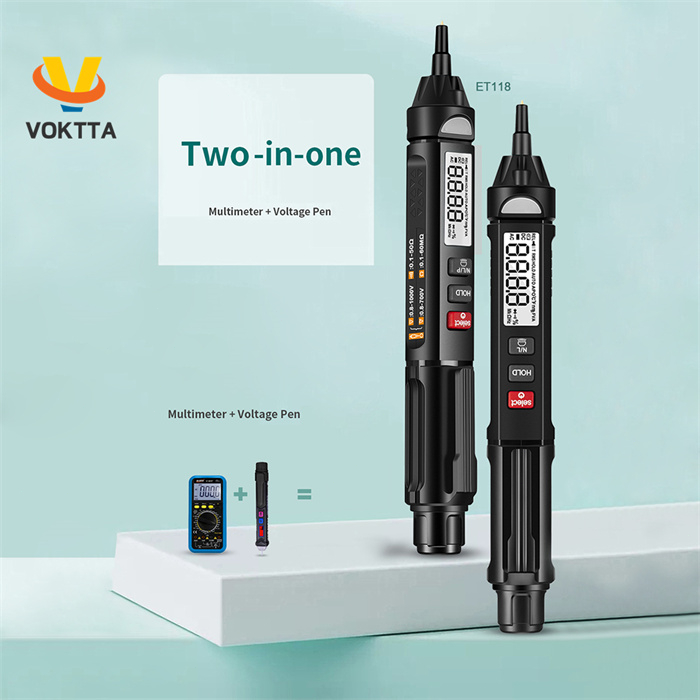 Bút kiểm tra điện áp Voktta AC DC không tiếp xúc
