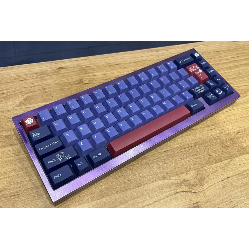 Roselia Keycaps, 140 Phím Keycaps PBT Cherry Profile DYE-SUB Cá Tính Keycaps GMK Cho Bàn Phím Cơ