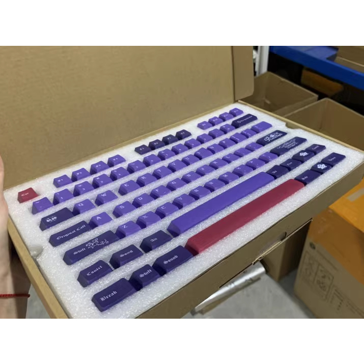 Roselia Keycaps, 140 Phím Keycaps PBT Cherry Profile DYE-SUB Cá Tính Keycaps GMK Cho Bàn Phím Cơ