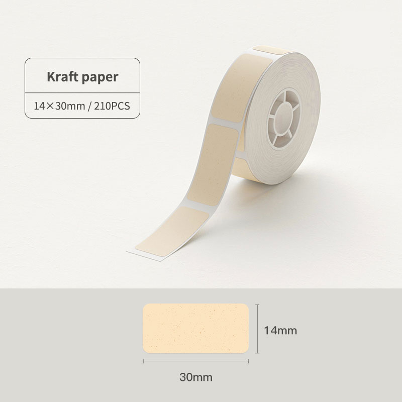 NIIMBOT D11/D110/D101 Giấy In Nhãn Đa Màu Dính Nhiệt Sticker Chống Nước Tên Gia Đình Chống Nước