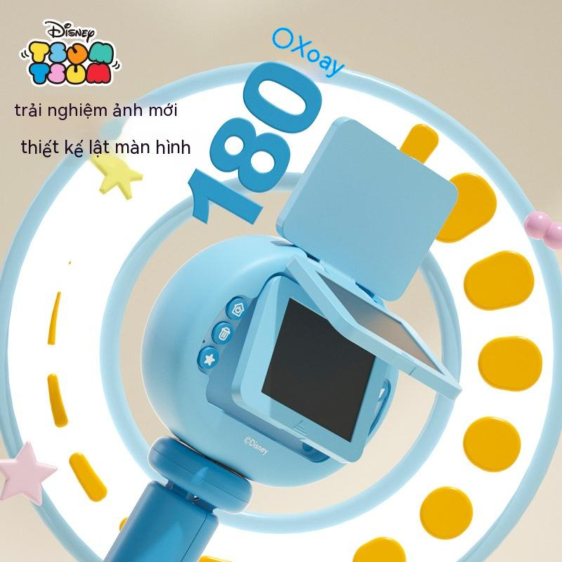 Mới Gấu Dâu Trẻ Em Camera Lật Màn Hình Chụp Ảnh Kỹ Thuật Số Camera HD Đồ Chơi Cho Bé Trai Và Bé Gái Trẻ Em quà Tặng