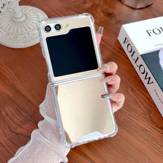 Ốp Lưng Cho Samsung Galaxy Z FLIP 6 5 FOLD 3 4 FLIP5 flip6 fold6 FOLD5 Ốp lưng Gương Chống Rơi Cứng