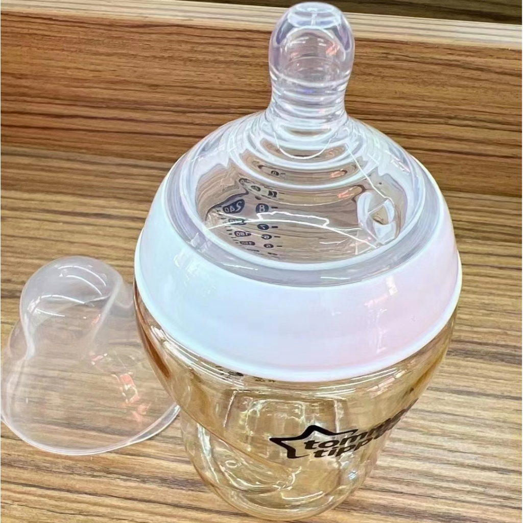 TOMMEE TIPPEE Tommee Bình Sữa ppsu Tự Nhiên 2X9Oz / 260ml Chất Lượng Cao